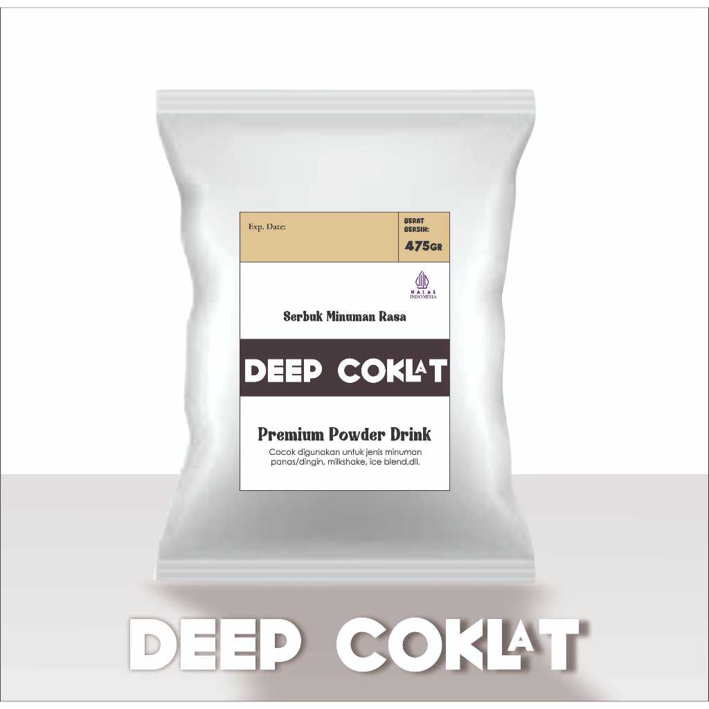 BUBUK MINUMAN DEEP COKLAT/ DARK COKLAT