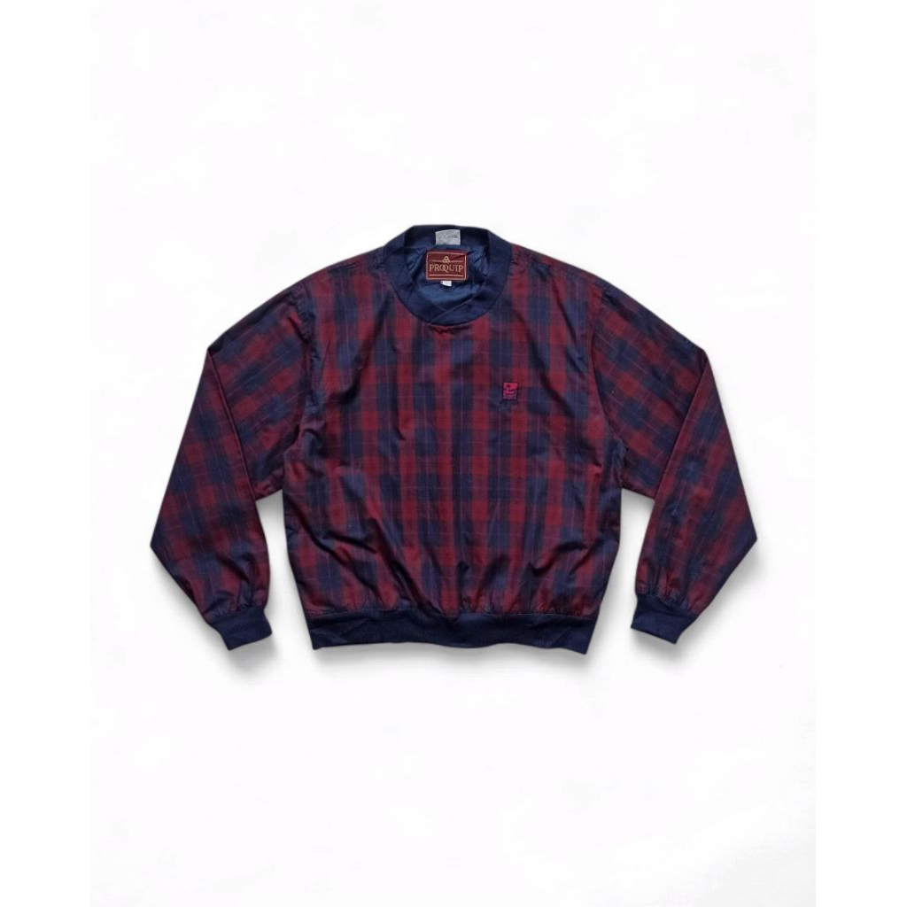 Proquip made in Portugal golf tartan jacket