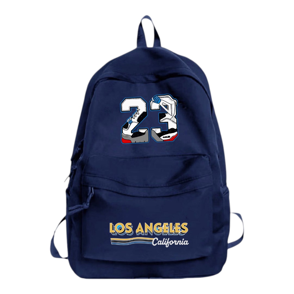 TAS RANSEL PRIA BACKPACK LAPTOP BAHAN KANVAS KECE KEREN UNTUK SEKOLAH KULIAH KERJA