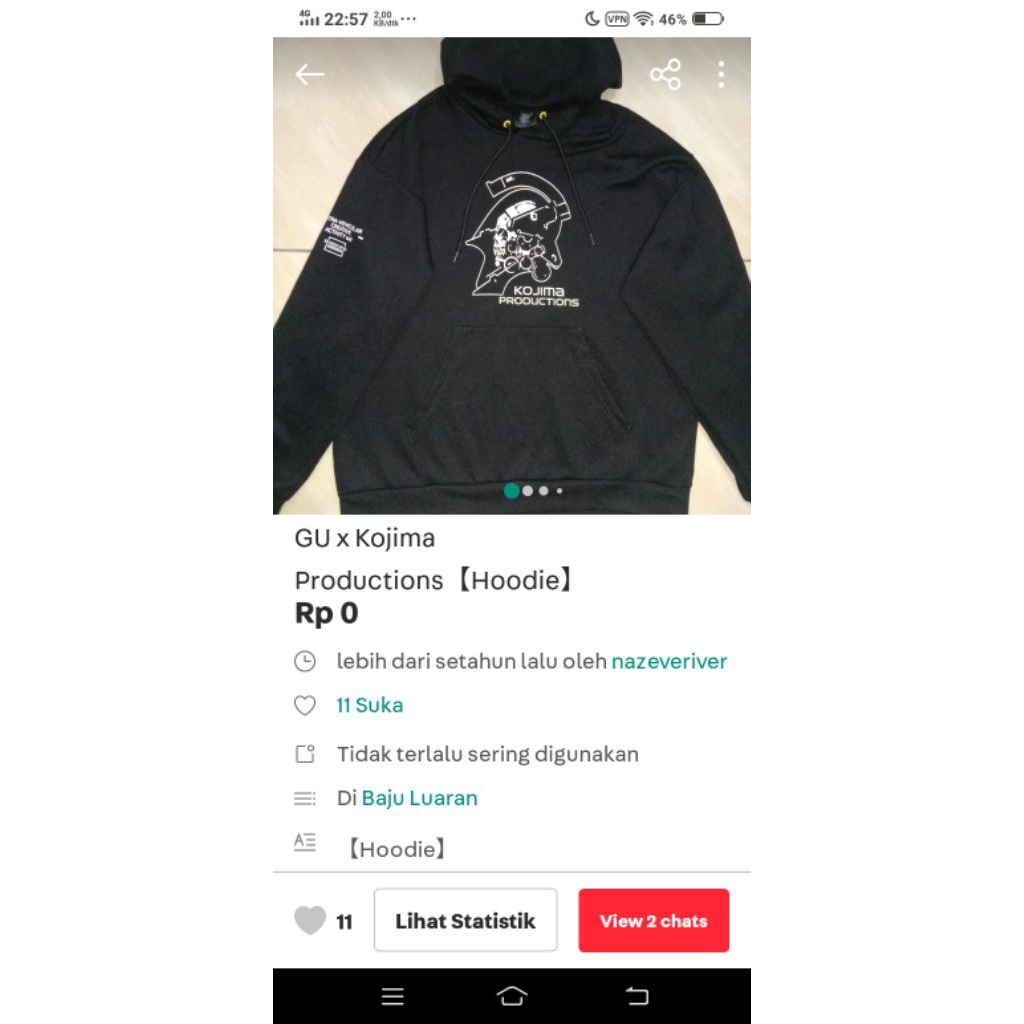 Hoodie Gu x Kojima Producions