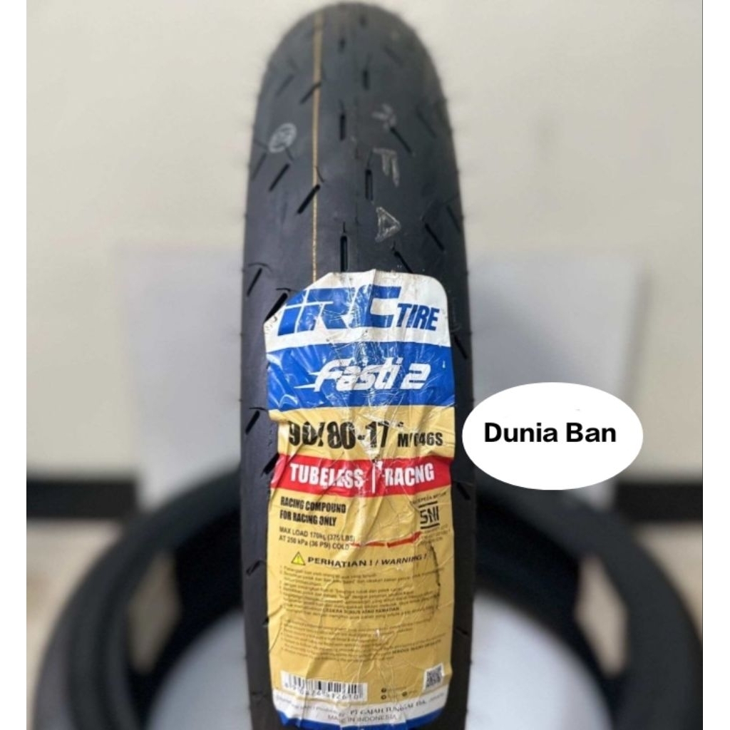 Ban Luar IRC FASTI 2 90/80-17 Ban Fasti 2 Ban Racing Ban Balap