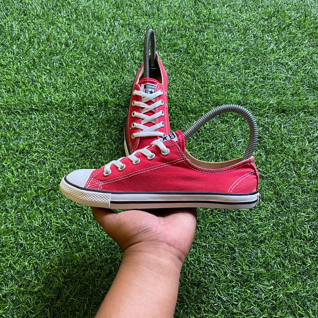 converse red ct women 36/22.5cm