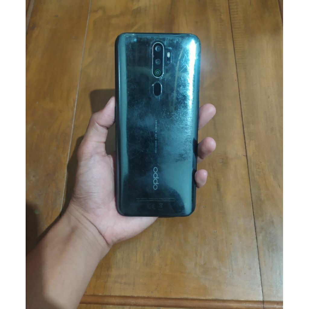 Oppo A5 2020 Ram 4+1/128 Ori (Bukan Refurbish) Nominus hanya lecet pakai wajar, Segel Belum pernah s