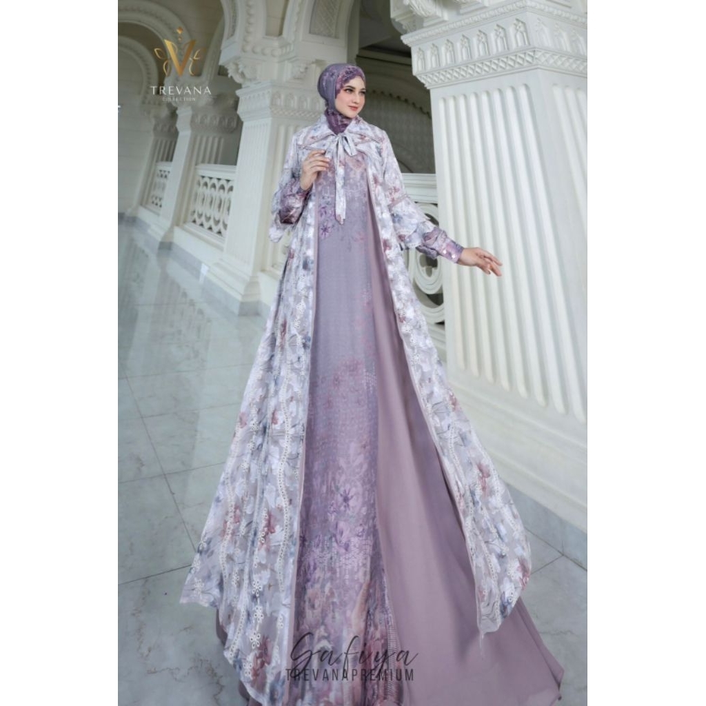 NEW Collection Gamis SAFIYA Set By TREVANA