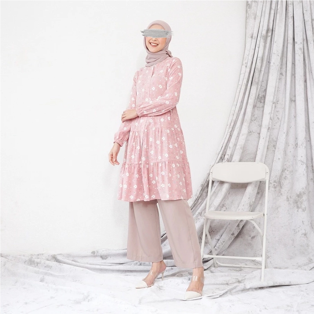 Le Khari Tunik Andin rayon Busui Size S - XL