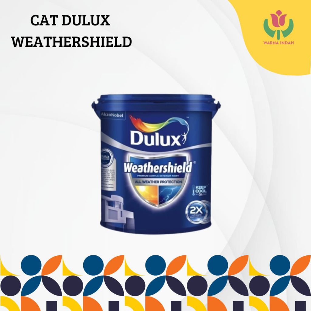 DULUX WEATHERSHIELD BRILLIANT WHITE 2.5 LITER