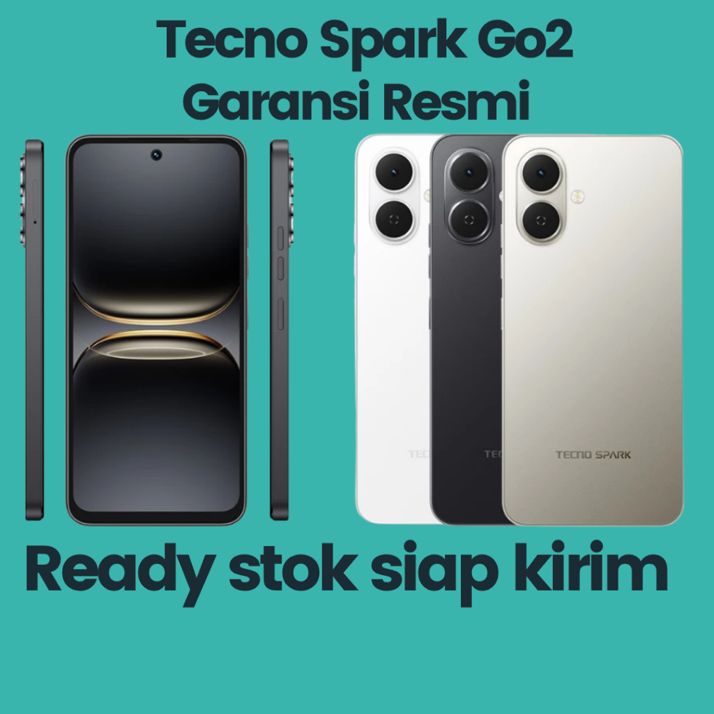 Tecno Spark Go2 4/128 Garansi Resmi