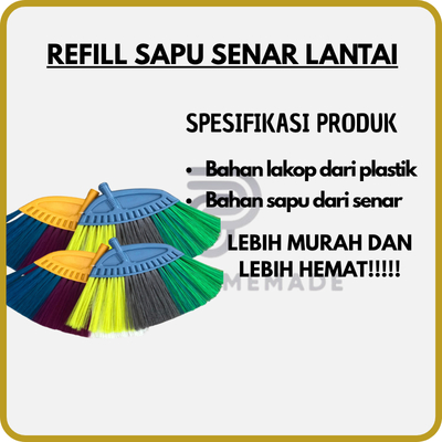Refill Sapu Senar Nilon Sapu Senar Nilon Dijual Terpisah Sapu Senar Nilon Tanpa Gagang