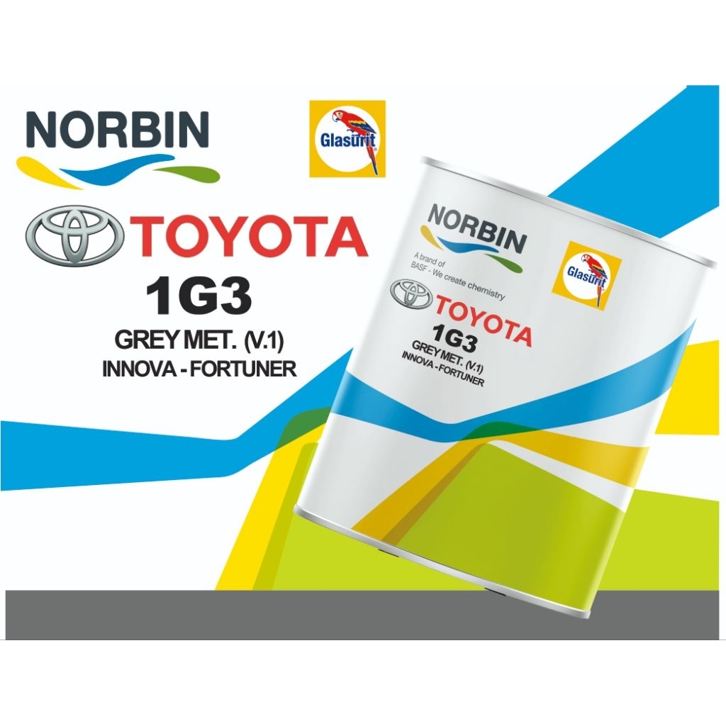READY MIX NORBIN TOYOTA 1G3 V1 GREY & 1G3 V2 GREY MET