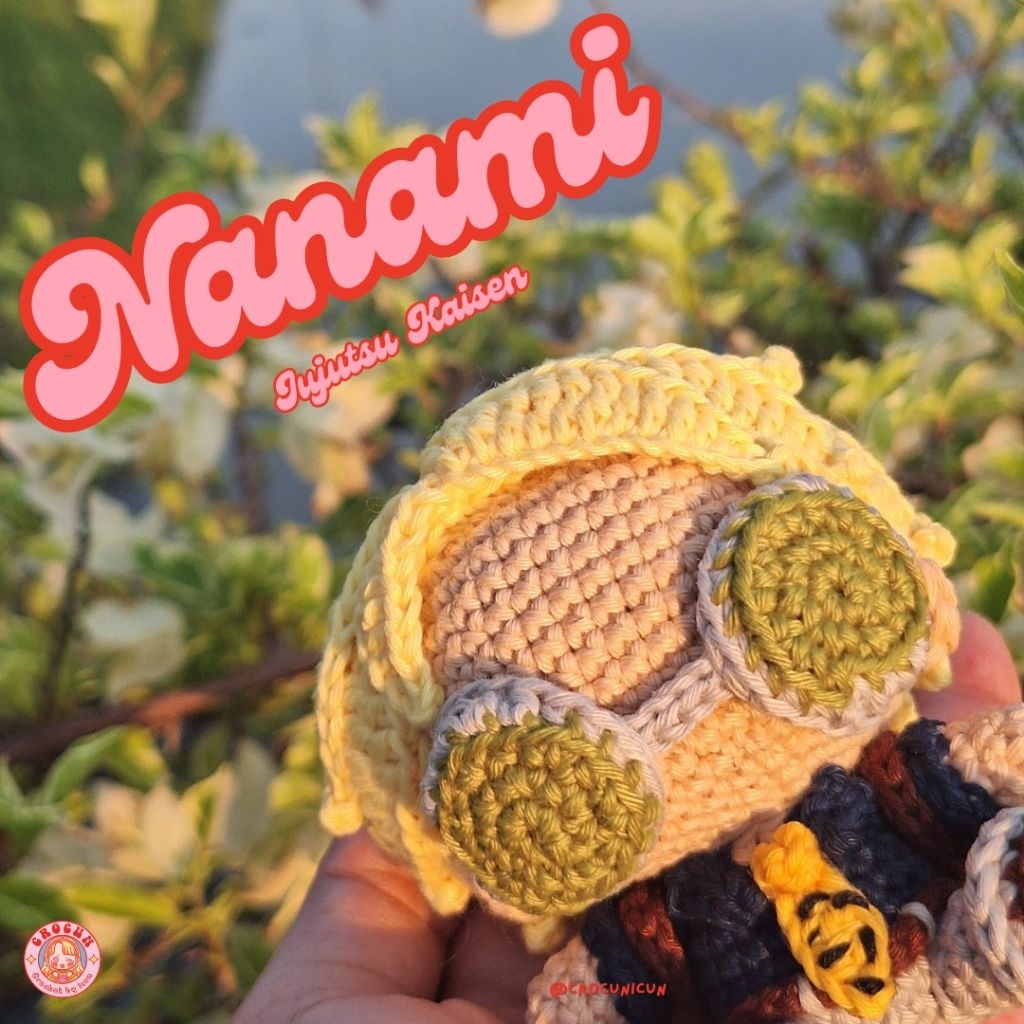 Nanami Kento from Jujutsu Kaisen| Inspired Amigurumi Doll - Crochet
