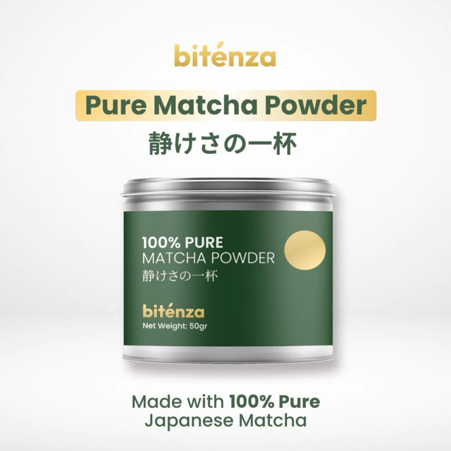 [ READY ] Bitenza - 100% Pure Matcha | Japanese Pure Matcha REAL
