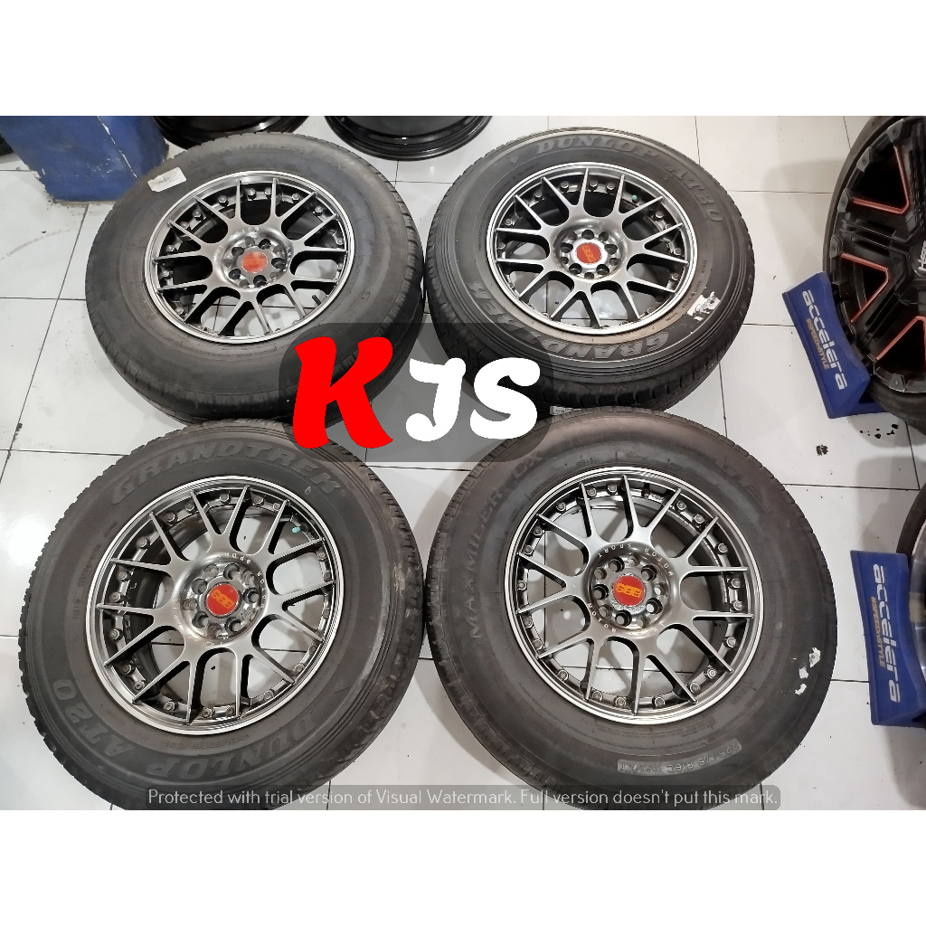 New Stok Velg Second BBS Ring 16 Lubang 10x100/114,3 Hanya Velgnya Saja Bisa Buat Altis New Avanza E