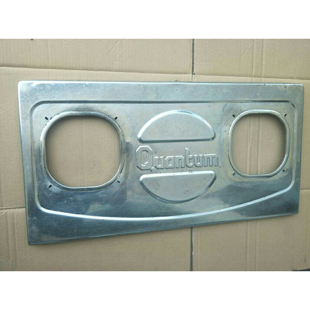 tutup atas kompor quantum 2tungku bekas