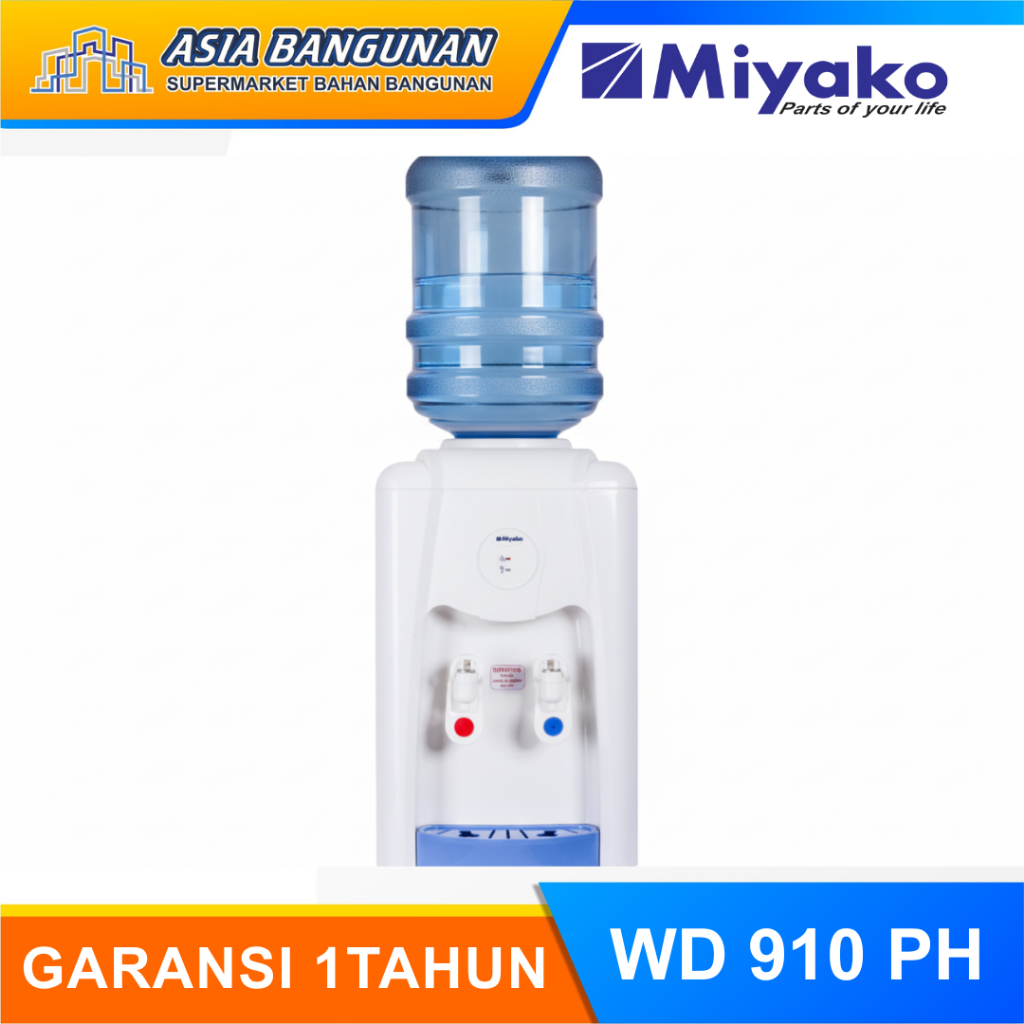 Miyako Dispenser Galon Atas WD 190 PH Dispenser Galon Atas Low Watt