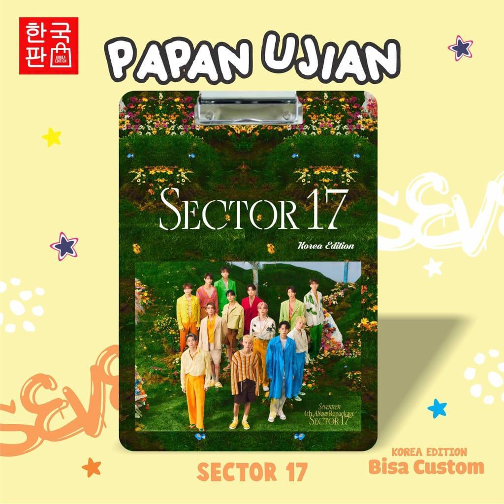 Papan Ujian SVT Sector 17 Kpop Mingyu Wonwoo Vernon