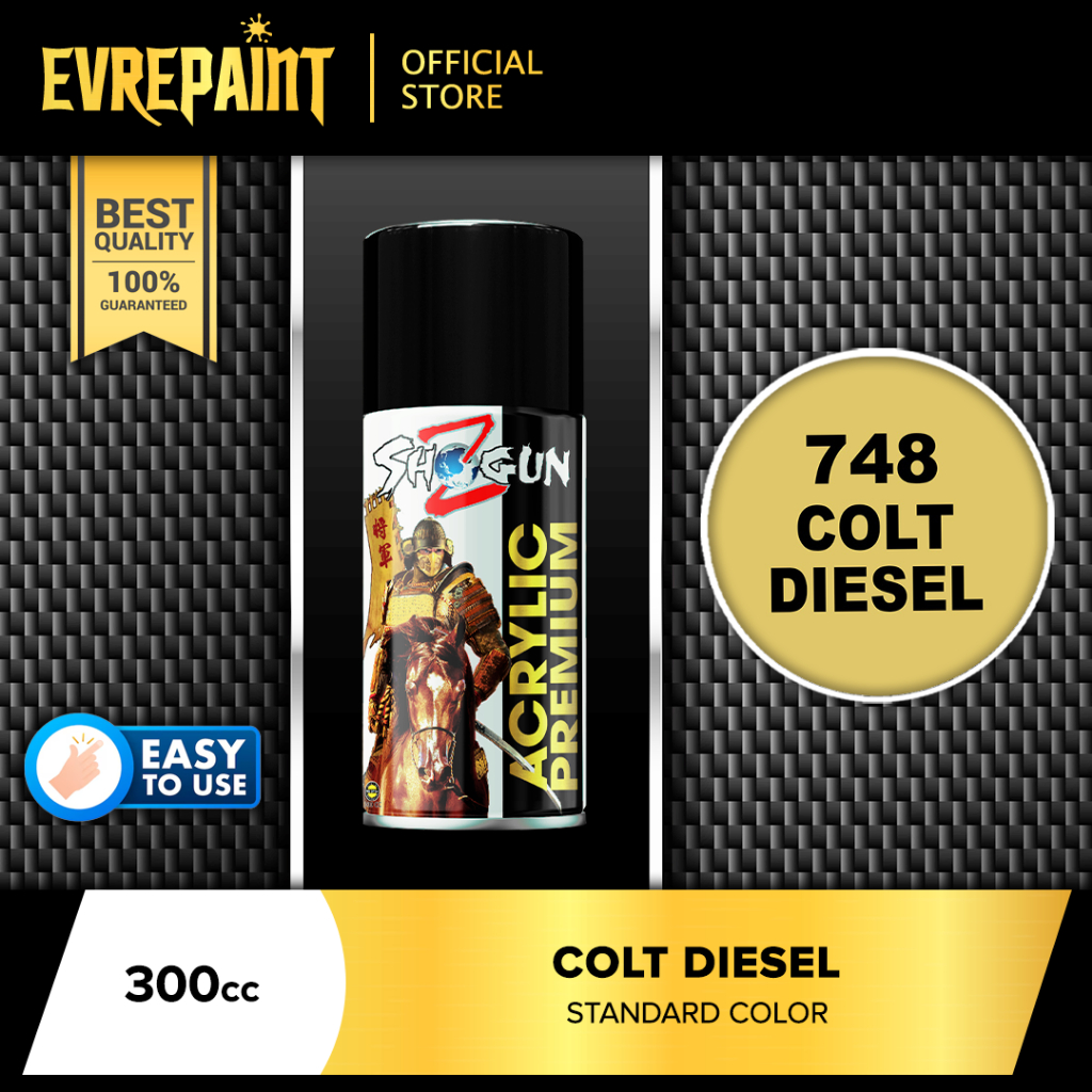 Pilok Pilok Shogun Z Cat Semprot Acrylic Premium 300 CC Colt Diesel 748