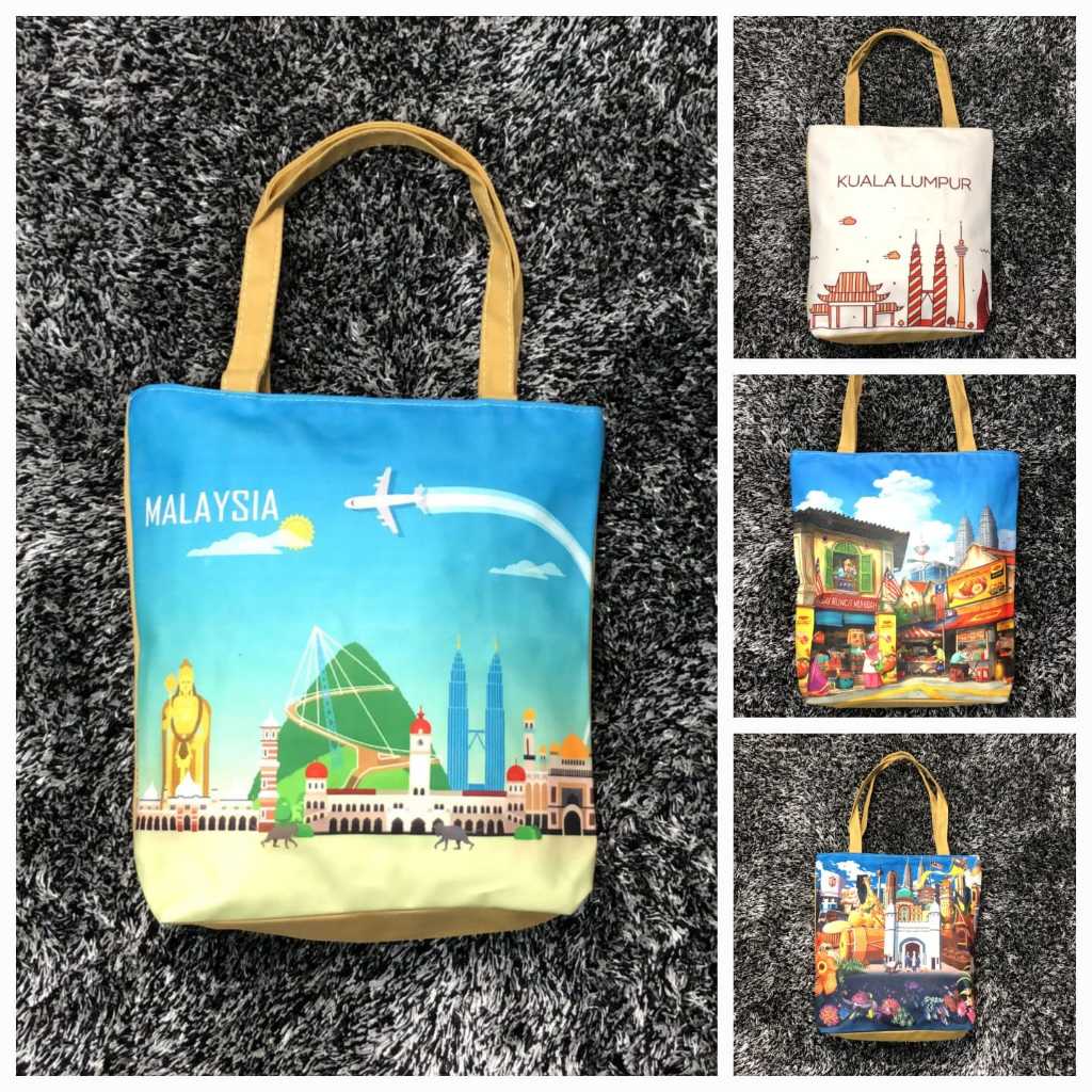 OLEH-OLEH TAS TOTE MALAYSIA