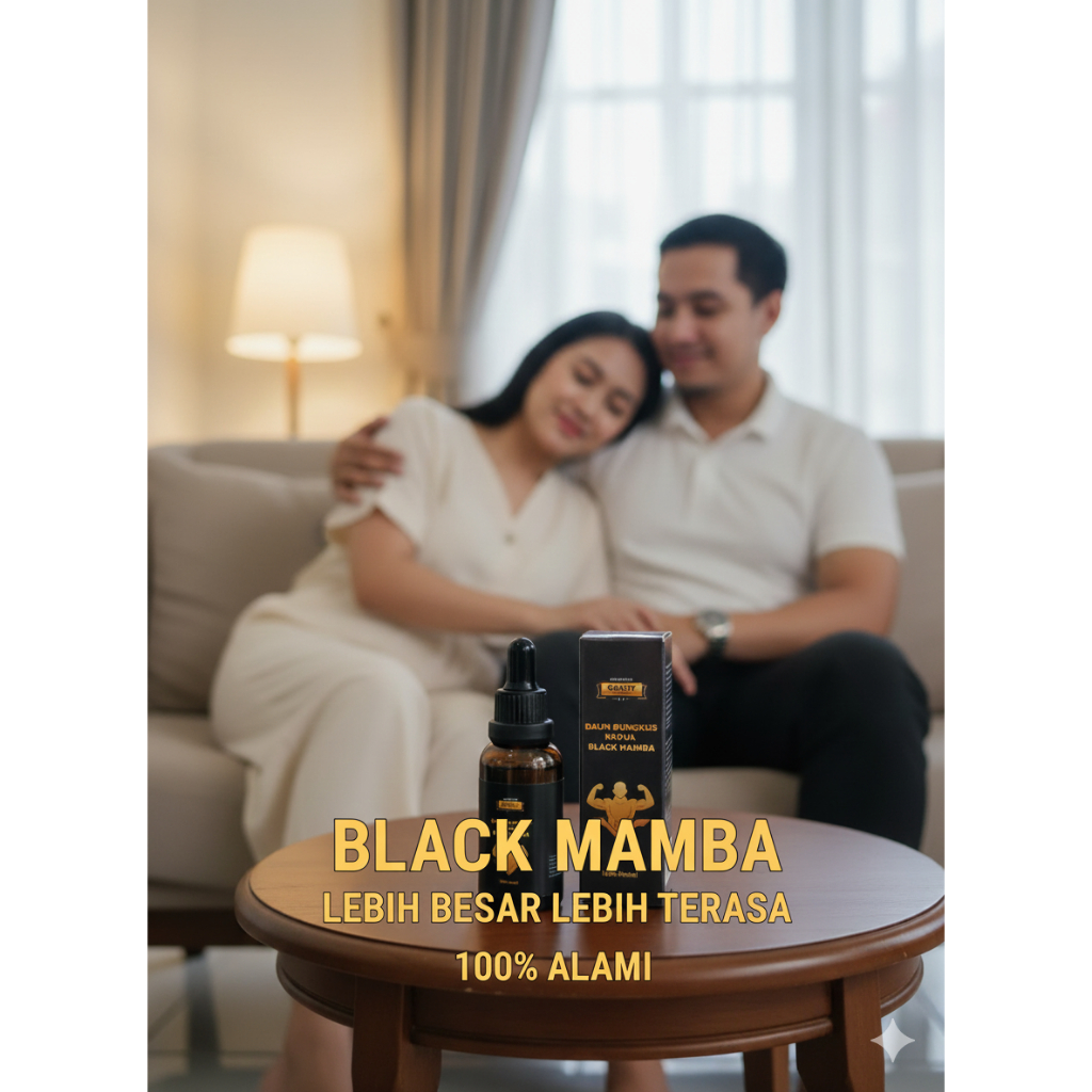 BLACK MAMBA 30ml Ekstrak Daun Bungkus Papua Asli! 100% Herbal | Sudah BPOM  Hasil Permanen