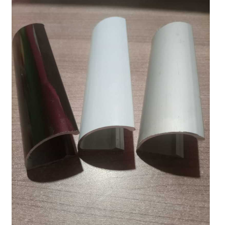 Gagang Pintu Kamar Mandi / Pegangan Pintu / Handle Bambu Aluminium