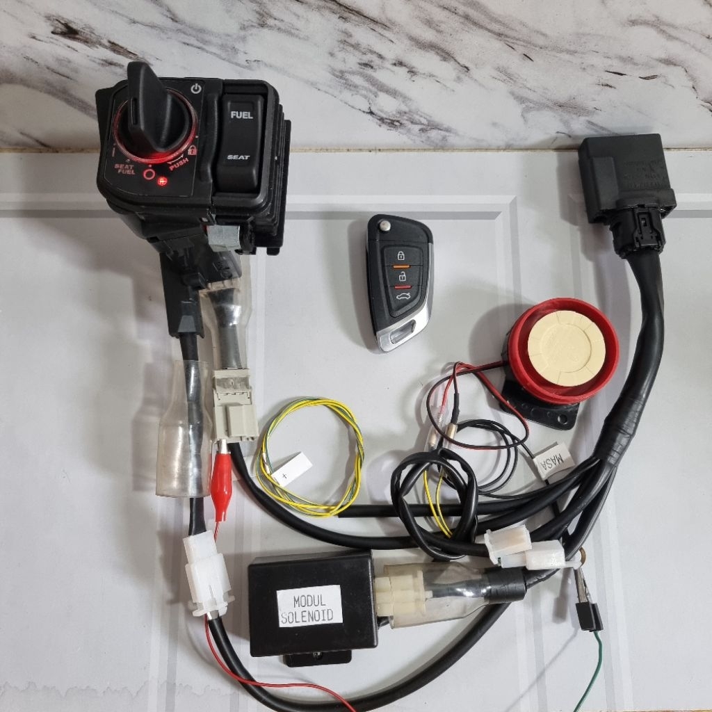 Keyless Honda Vario Scoopy Beat Genio Ada Alarm Dan Answer Back System