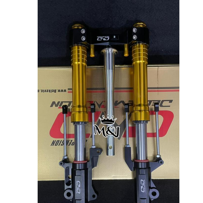 SHOCK DEPAN UPSIDE DOWN/USD HONDA ADV 150 DELKEVIC  UP SIDE DOWN ADV150