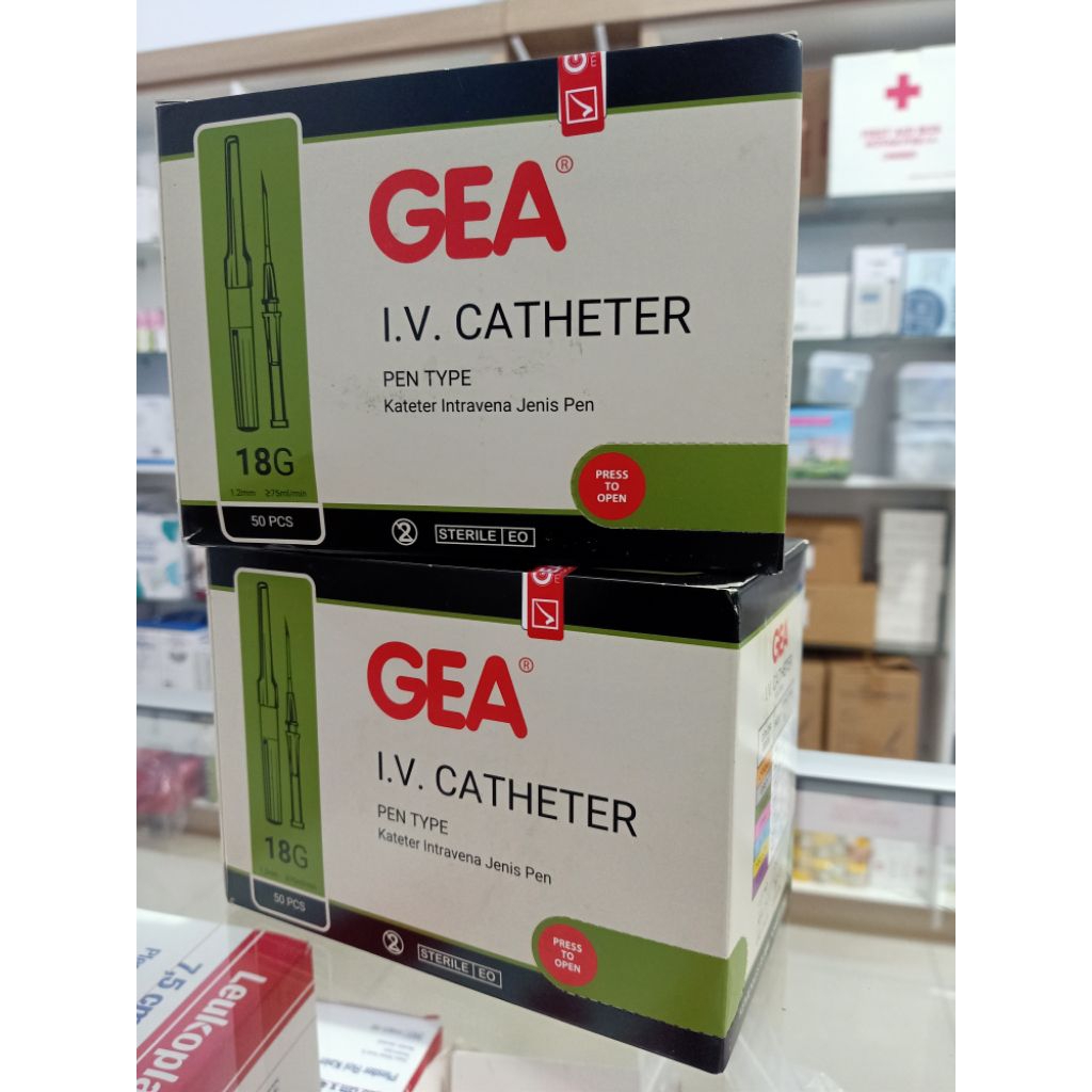 I.V Cath 18 Gea/Abbocath 18 gea