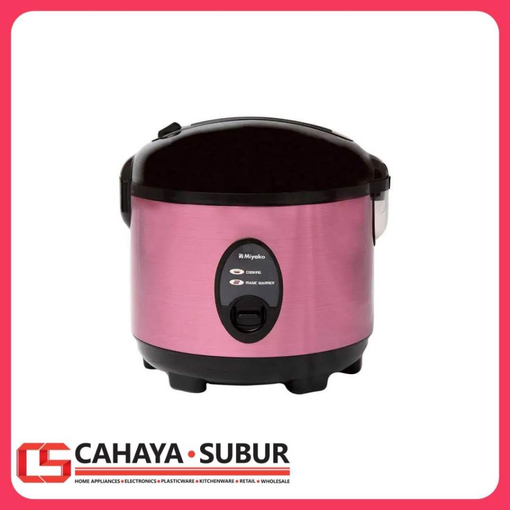 Rice Cooker Miyako 508-SBC 1,8L Panci NanoAL PFOA Free Food Grade Thermostat Magicom Mejikom SNI