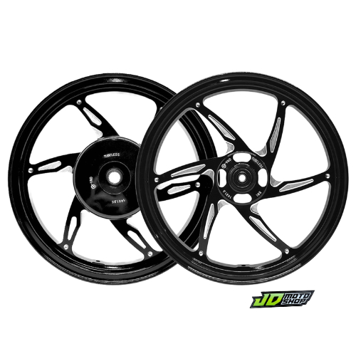 VELG VND SIX STAR SIXSTAR V2 BEAT SCOOPY GENIO CNC BLACK VELG CNC BEAT SCOOPY GENIO VND SIX STAR V2