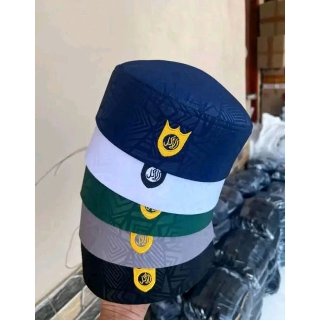 Peci Kopyah Malaysia Etnic Logo Motif terbaru