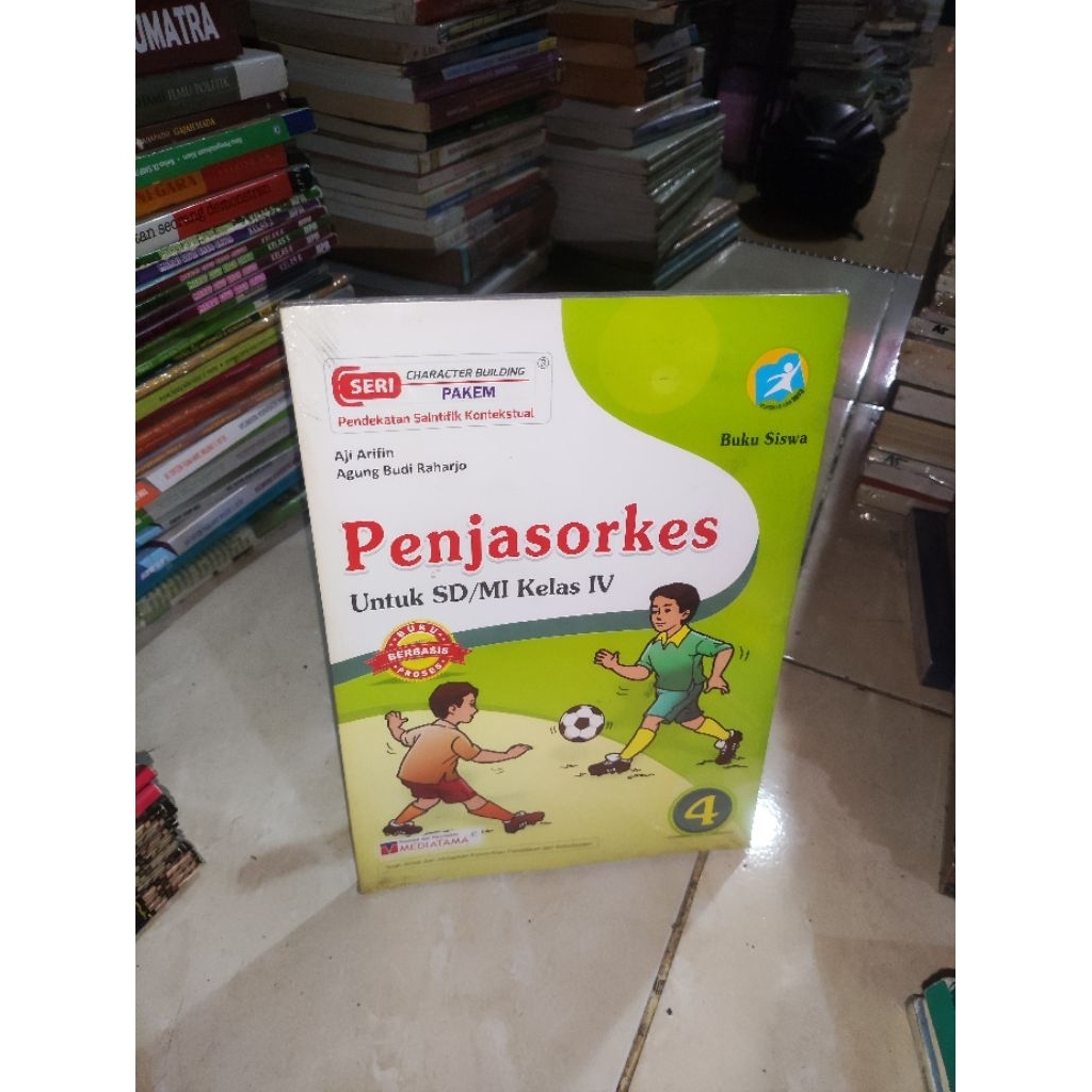 buku penjas orkes untuk SD MI kelas 4