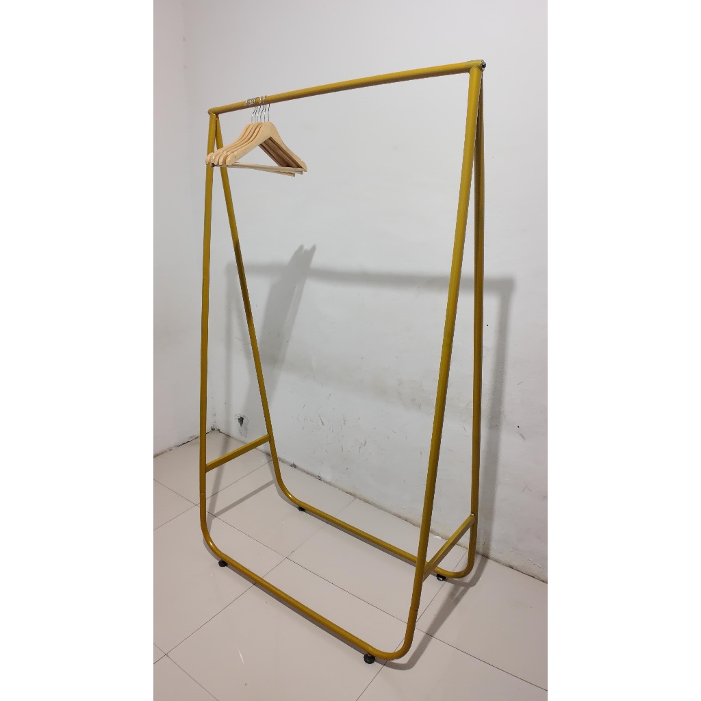 DRJ - Gawang Baju Rak Gantungan Baju Model TAYO - Display Baju - Gawang Baju Besi - Gantungan Baju -