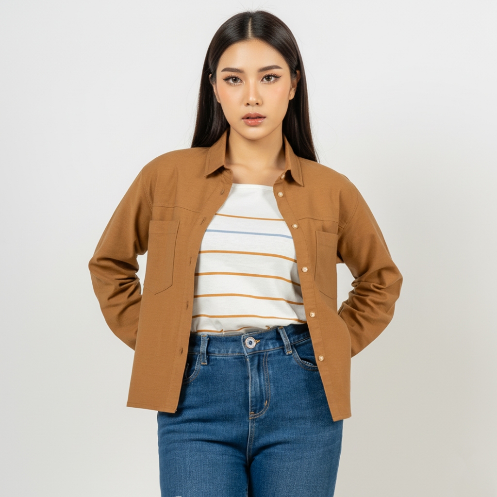 C2 Eslove Brown Set Pieces Wanita