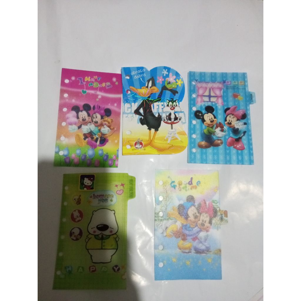 BORONGAN KERTAS BINDER JADUL A7