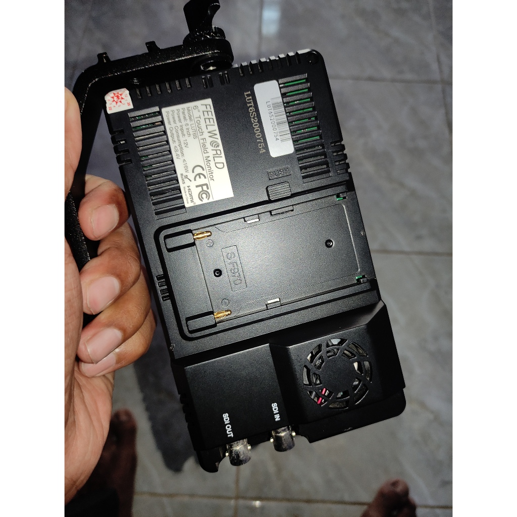 JUAL BEKAS MONITOR 6" FEELWORLD LUT 6S 4K SDI HDMI TOUCHSCREEN 4K