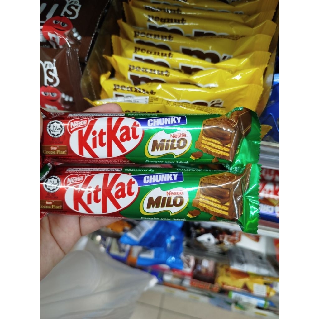kitkat milo chuncky/ kitkat cookies cream chuncky original thailand