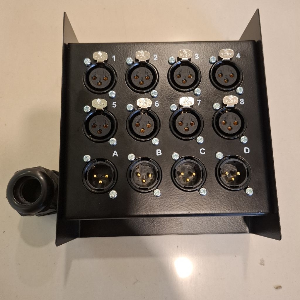 BOX SNAKE Kabel 12 CH STX/SC BS-12 Channel Junction Plus Jack