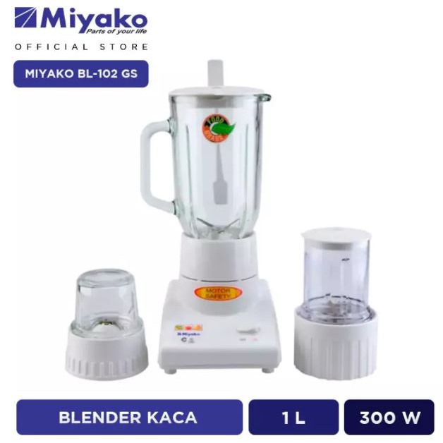 Miyako Blender 3 in 1 - (BL-102 GS)