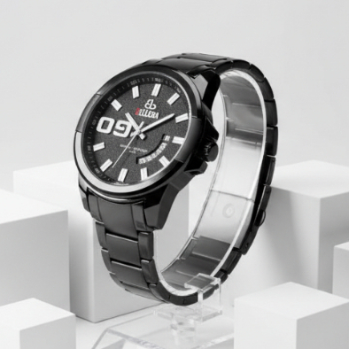 Jam Tangan Pria Belleda 9036 Quartz Tanggal Aktif Sport Quartz Waterproof Casual Watches