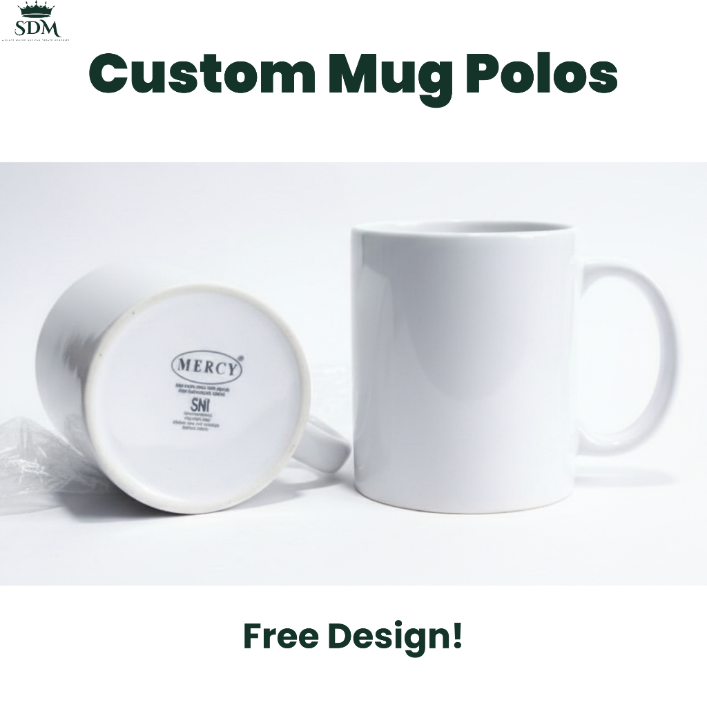 SDM - Plain mug custom coating / mug polos custom coatingan