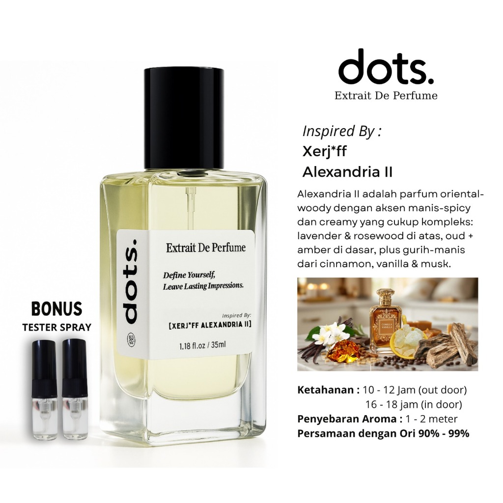 Parfum Xerjoff Alexandria II Inspired Perfume Unisex by dots.