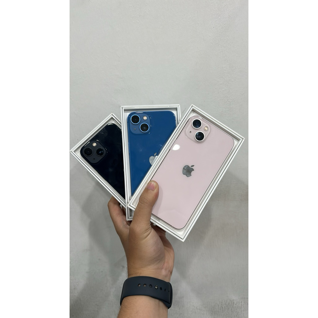 Iphone 13 128Gb & 256Gb second mulus terawat garansi resmi ibox