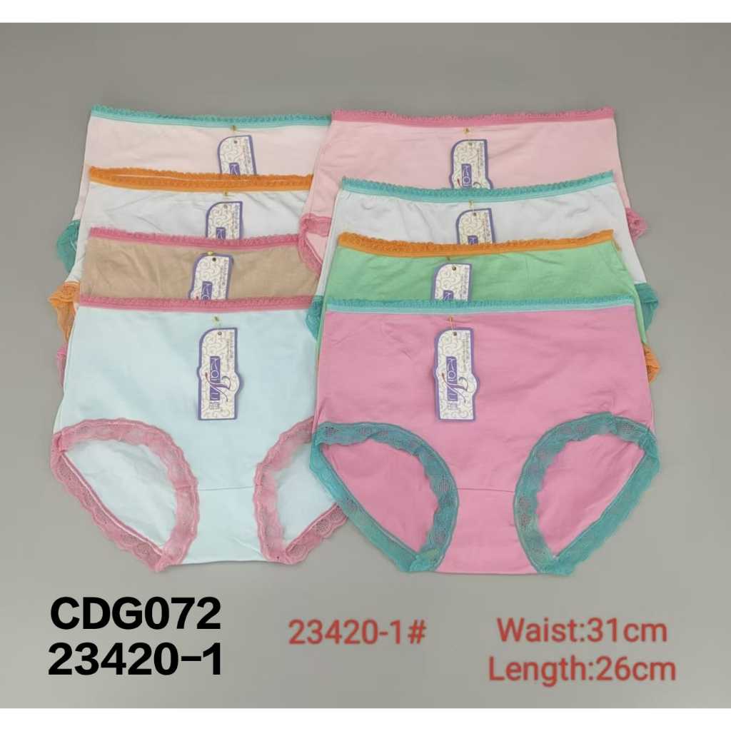 Oimioso - 6 pcs Celana Dalam Jumbo Wanita Super Soft 23420 Nyaman