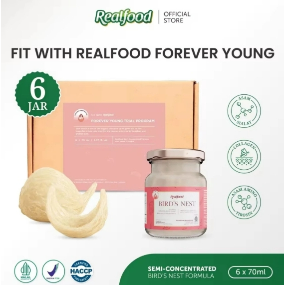 REALFOOD FOREVER YOUNG BIRDNEST FOREVER YOUNG ISI 6BTL