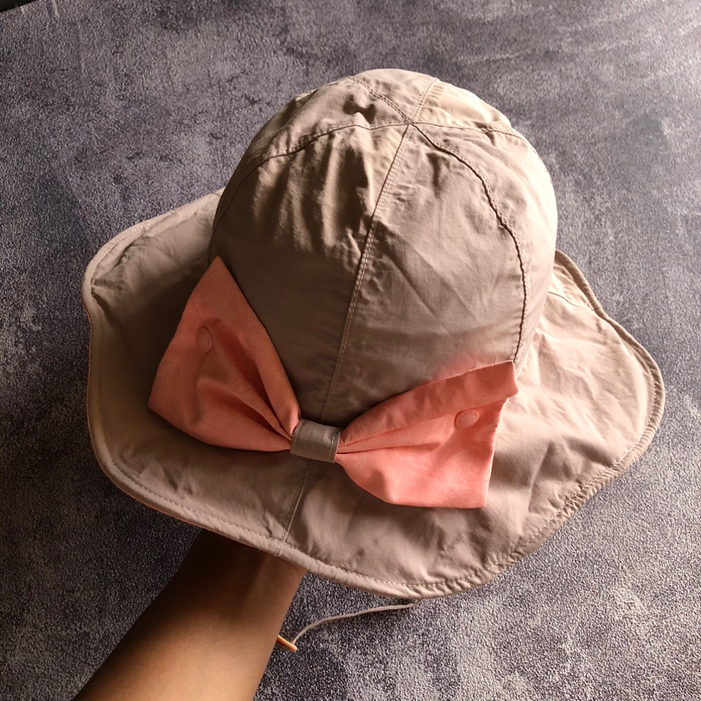 Flower Sunhat NEPA Second Size Dewasa,Hiking Hat Flower Second Topi Bentuk Bunga Second Bucket Hat F