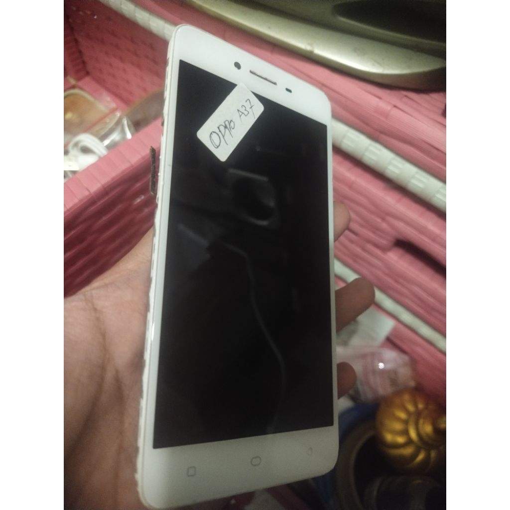 Frame Oppo A37 Bonus Lcd & Ts , Original Copotan