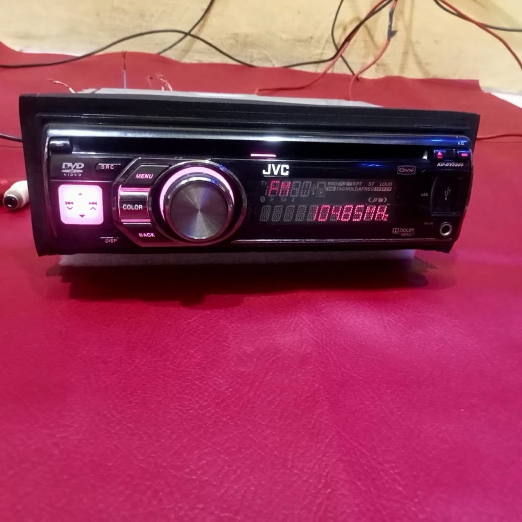 Head Unit JVC KD-DV5506H Singledin