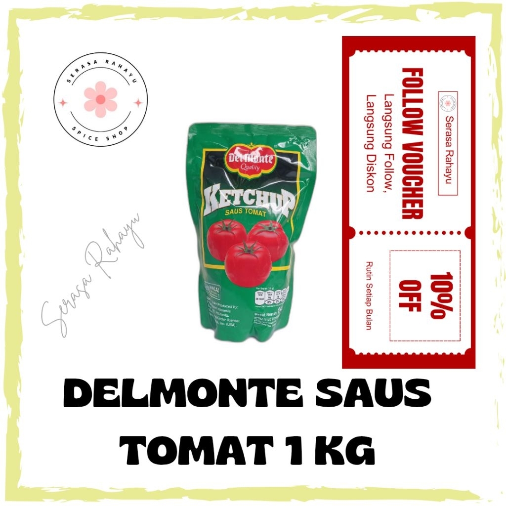 Delmonte Saus Tomat | Delmonte Tomat 1Kg