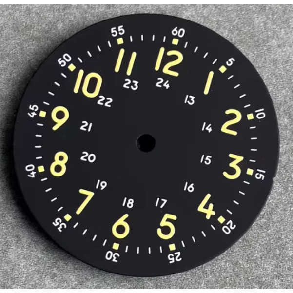 Seiko Mod Pilot Style Dial 29mm NH35 NH36