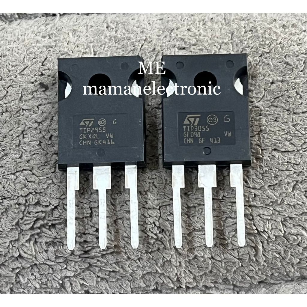 Transistor IC TIP 2955/3055 MOSPEC Asli
