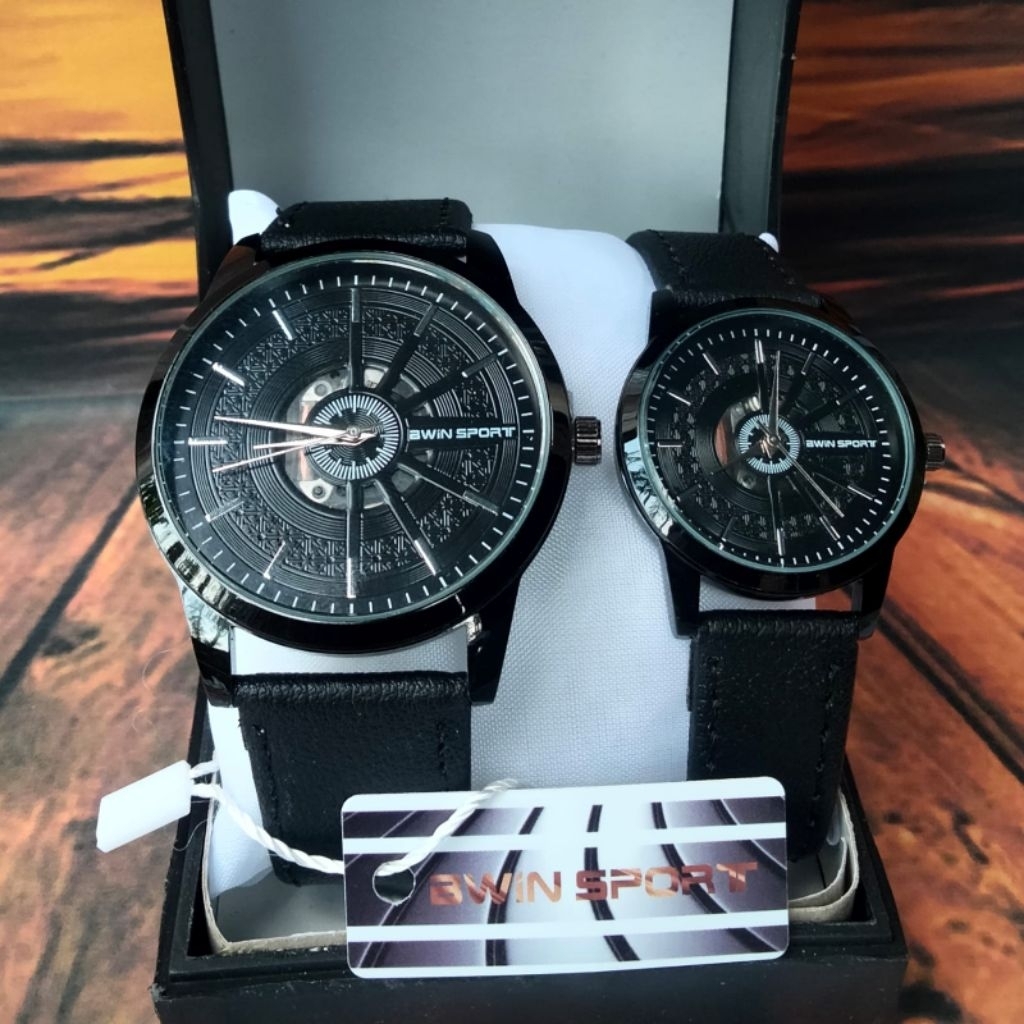 Jam Tangan Couple Awin Sport Dapat 2 jam